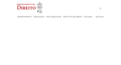 Desktop Screenshot of jur.puc-rio.br