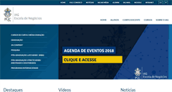 Desktop Screenshot of iag.puc-rio.br