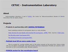 Tablet Screenshot of cambuca.ldhs.cetuc.puc-rio.br