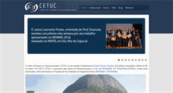 Desktop Screenshot of cetuc.puc-rio.br