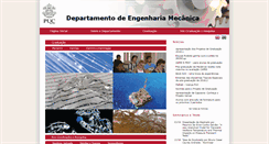 Desktop Screenshot of mec.puc-rio.br