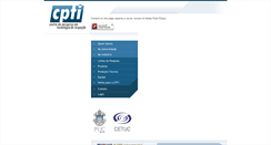 Desktop Screenshot of cpti.cetuc.puc-rio.br